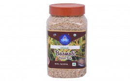 Nimbark Organic Basmati Brown Rice   Plastic Jar  1 kilogram